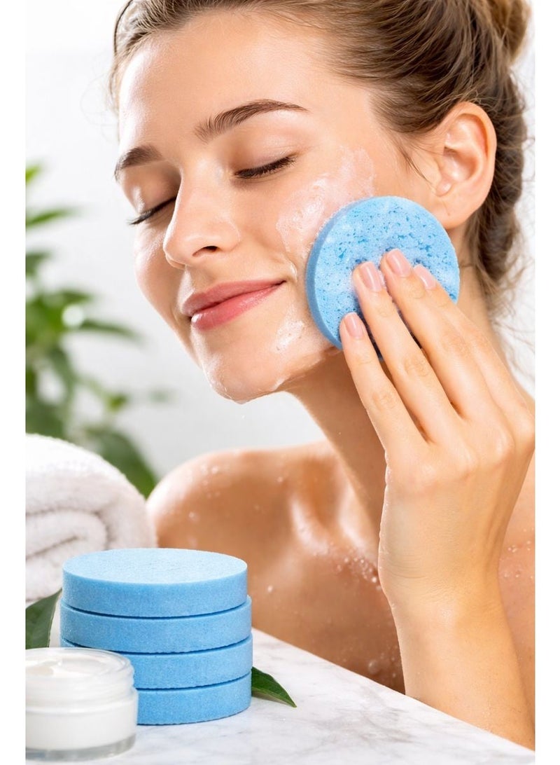 JAGRAVO Compressed Expanding Face Sponges, 12 Pieces (Pack of 1) - Image 5
